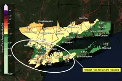 NYC under flood watch, travel advisory, with heavy rain in the forecast